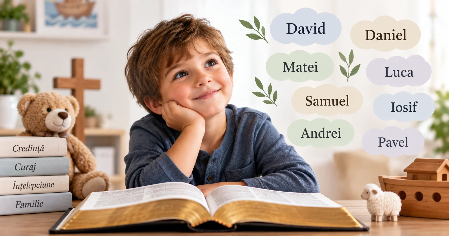 Nume de băieți din Biblie și semnificația lor