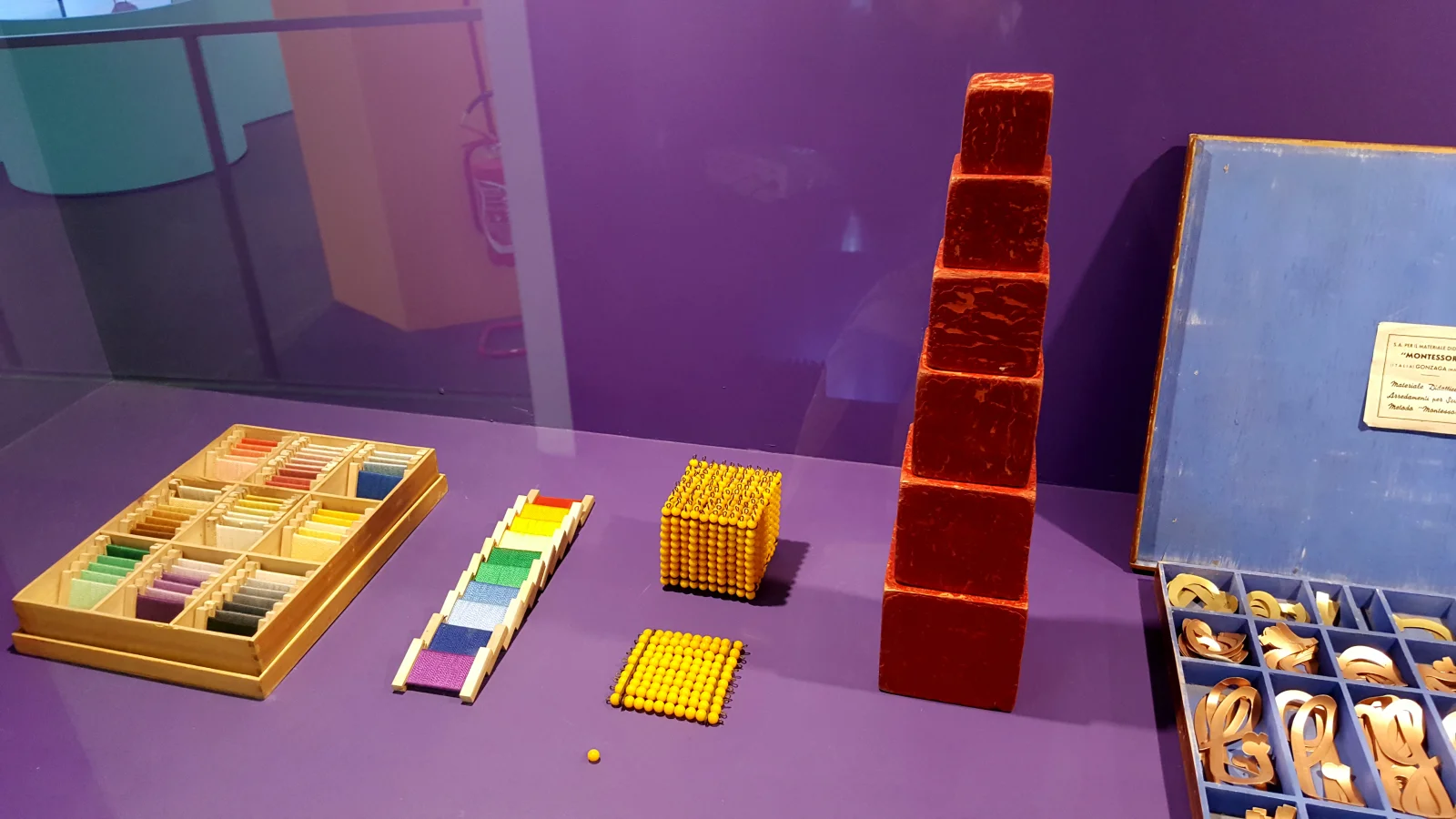 Traditional Montessori educational materials
